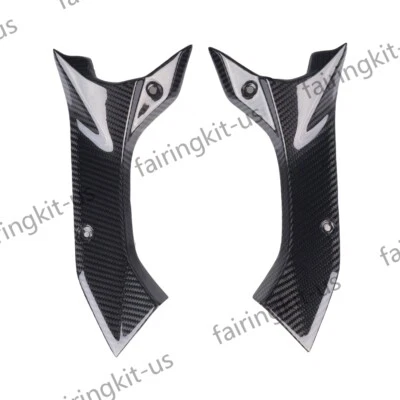 Carenados interiores delanteros de fibra de carbono real FK para Yamaha 2017-2018-2019-2021 YZF R6 Foto 1 de 4