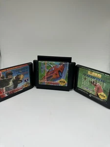 ¡Lote de juegos Sega Genesis tabla de clasificación HARD DRIVIN' golf y béisbol impulsado 94! - Imagen 1 de 5