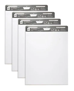 Office Depot Selbstklebende Staffelei Blöcke 25" x 30" Ausblutungsbeständig 30 Blatt je 4-Pa - Bild 1 von 10