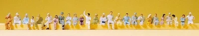 Preiser 14404 HO Scale Bus Driver & Passengers -- pkg(26) - Image 1 of 4