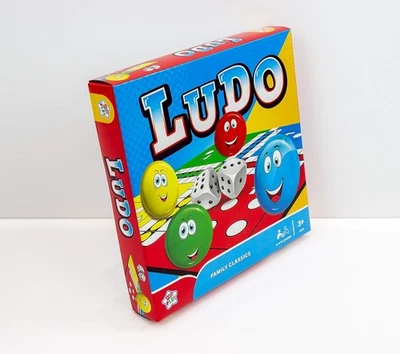 Kids Play Ludo Family Classics Board Game 2-4 Players Age 3+ - Image 1 of 3