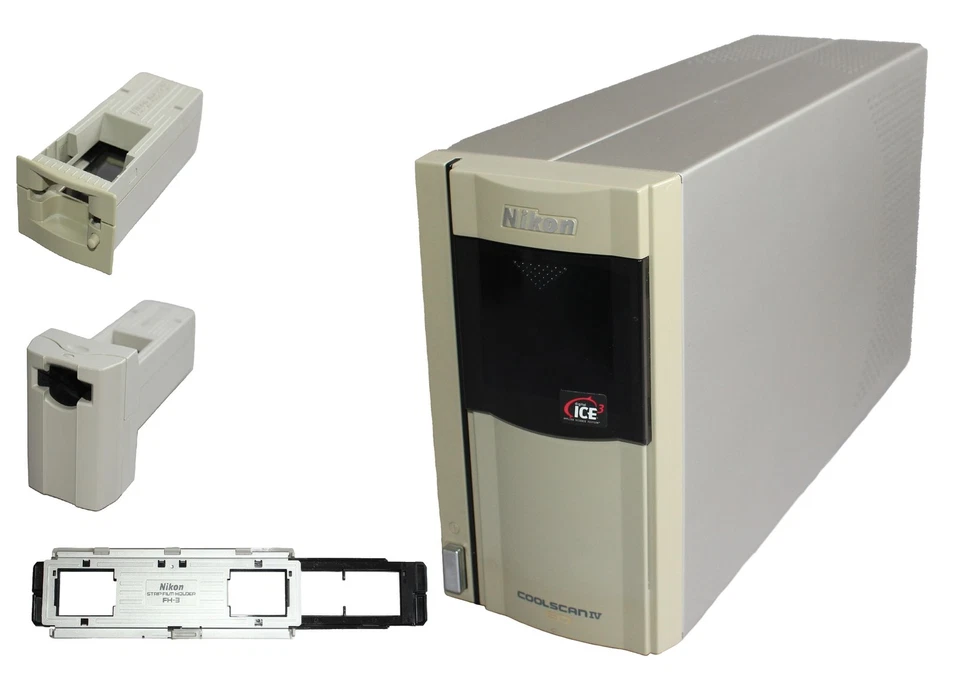 Nikon Coolscan IV LS40 Dia Negativ Film Scanner Filmstreifen MA20 FH3 SA21 TOP - Bild 1 von 1