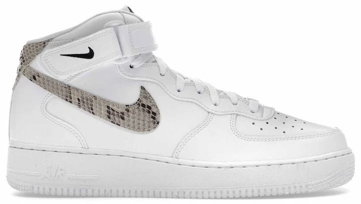 Nike Air Force 1 '07 Mid Snakeskin Swoosh W
