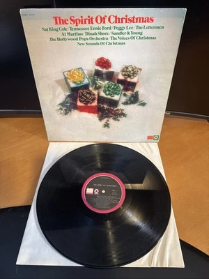 The Spirit of Christmas LP 1971 Capitol SL-6731 Nat King Cole Peggy Lee B7 VG - Image 1 of 4