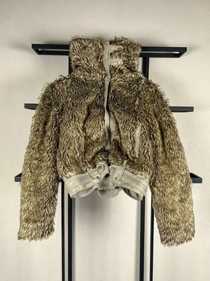 Vintage Streetwear Japanese Hysteric Style Mohair Fur Avant Garde Jacket 90s Y2K - Image 1 of 4