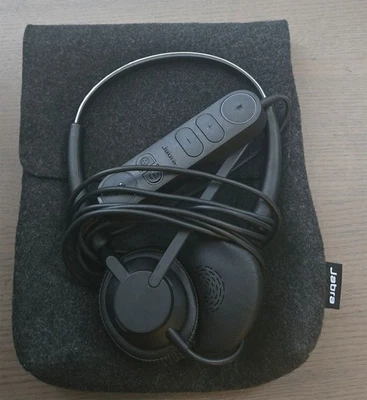 Jabra Engage 40 Stereo USB-A Corded Headset with Control Unit OPEN BOX - Image 1 of 3