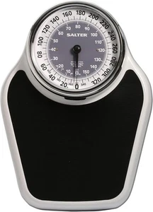 Salter Pro-Helix Professional Oversized Bathroom Scale with White and Black - Picture 1 of 11