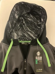 Under Armour UA Performance Regular  1/4 Zip Jacket Mens Size LG - Picture 1 of 6