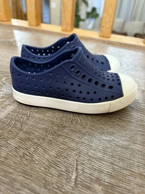 Zapatos Nativos Niños Niñas Zapatillas Sin Cordones Niños Talla C8 Azul  Foto 1 de 4