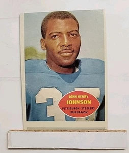 1960 Topps John Henry Johnson #94 HOF Pittsburgh Steelers K1 - Picture 1 of 1