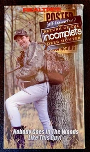 Vtg Jeff Foxworthy Return of Incomplete Deer Hunter VHS RealTree Comedy Hunting - Picture 1 of 3