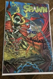 2025 SDCC WONDERCON EXCLUSIVE SPAWN COMIC BOOK SIGNED BY TODD MCFARLANE/650 - Picture 1 of 1