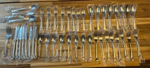 ZWILLING JA HENCKELS PROVENCE 45pc FLATWARE 5PC HOSTESS Set 18/10 New Unused - Picture 1 of 8