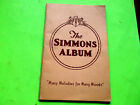 THE SIMMONS ALBUM MANY MELODIES FOR MANY MOODS SHEET MUSIC 1938