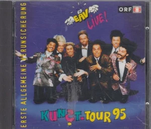 EAV ERSTE ALLGEMEINE VERUNSICHERUNG "Kunst-Tour 95 Live" CD-Album - Picture 1 of 2