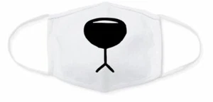 Gesichtsmaske mit Design dreilagig Baumwolltuch KOSTENLOSER VERSAND Bär Nase Mund - Bild 1 von 20