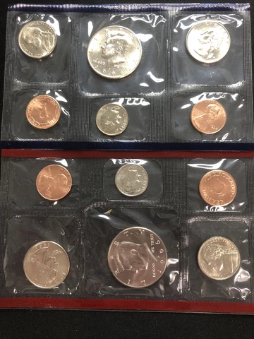 1996 Mint set - No W dime - with OGP - ENN Coins Cover