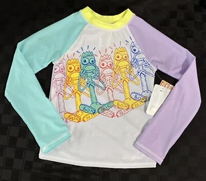 Disney Store Toy Story 4 Forky Rash Guard Swimwear Size 5/6 Small NEW - Picture 1 of 4