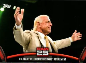 2018 Topps WWE Then Now Forever - 25 Years of Raw #RAW-30 Ric Flair - Picture 1 of 2