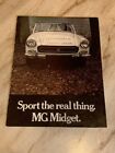 MG Midget 1970 Car Brochure