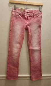 Levi's 711 Skinny Jeans Girls sz 8 Pink Stretch Jeans NWT 42-3 - Picture 1 of 6