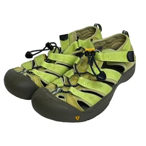 Keen Sandals Womens Size 6 Liime Green Strappy with Backs Slip On - Picture 1 of 12