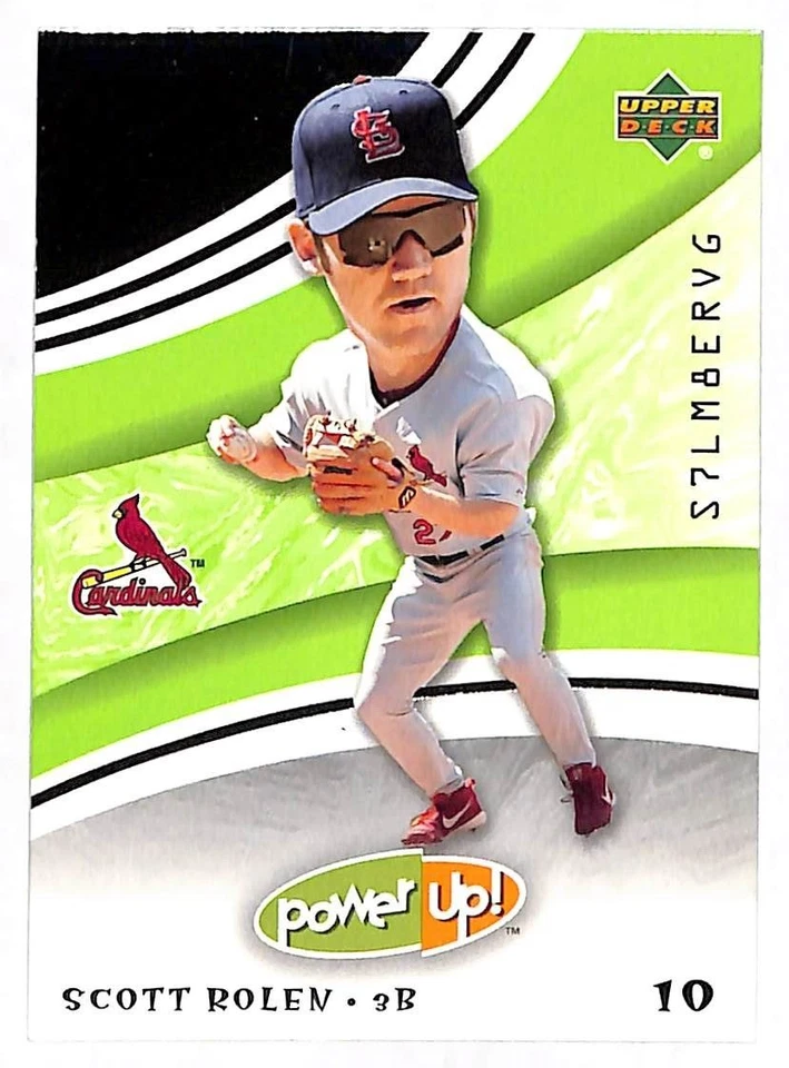 Scott Rolen 2004 Upper Deck Power Up Card 5 St. Louis Cardinals - Image 1 of 1