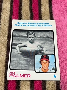 1973 O-PEE-CHEE #341 YOUNG JIM PALMER ORIOLES H.O.F. VINTAGE NMMT BASEBALL CARD! - Photo 1 sur 2