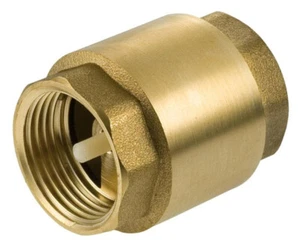 1/2" Inch BSP Femenina Valvula Retencion Laton No Retorno Con Inserto Plast - Imagen 1 de 3