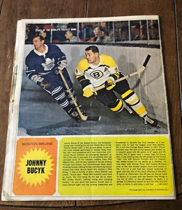 1963 Toronto Star Weekly vollständige Zeitschrift Johnny Bucyk Boston Bruins HOF JFK in Dose - Bild 1 von 4