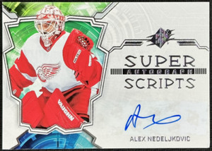 2022-23 SPx Superscripts #SSAN Alex Nedeljkovic C Auto - NM-MT