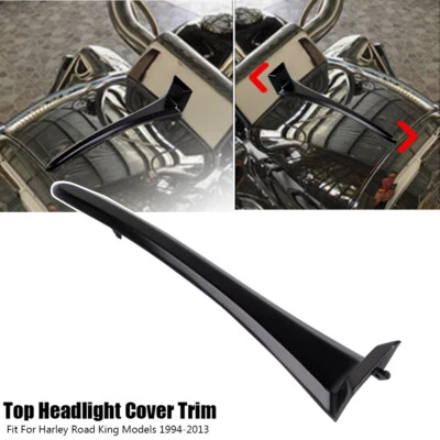 Tira de ajuste de capó de faros Nacelle Spear para Harley Road King Shrine SE FLHR Foto 1 de 4