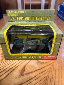ARMADURA CLÁSICA DIECAST VEHÍCULO ANFIBIO DE 1/4 TONELADA NUEVO EN CAJA NUEVO DE LOTE ANTIGUO - Imagen 1 de 6