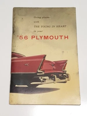 Manual del propietario Plymouth 1956 guía del usuario 56 Plaza Savoy Belvedere Fury Suburban  Foto 1 de 3