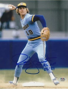 ROBIN YOUNT MILWAUKEE BREWERS AL MVP 82,89  PSA AUTHENTICATED SIGNED 8x10 - Picture 1 of 1