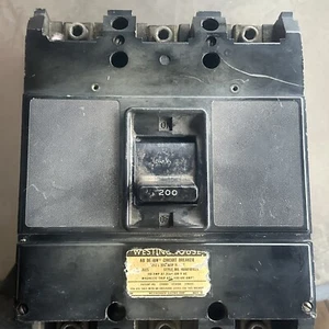 Interruptor circuito de 3 polos Westinghouse 46A8101G21 200A 600V - Imagen 1 de 3