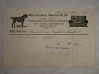 Old Invoice Otto Soldner Dresden Radebeul Chaise Longue Sofa