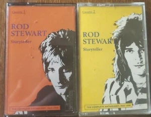 Rod Stewart casette tape lot Storyteller 1 and 2 from The Complete Anthology - Picture 1 of 1