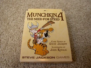 Steve Jackson Games Munchkin 4: The Need for Steed expansión - Imagen 1 de 1