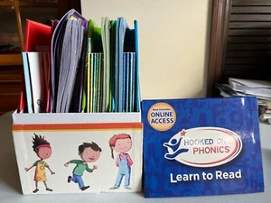 Hooked on Phonics Learn to Read Almost Complete Kit Pre-K 2nd Grade With Extras! - Picture 1 of 11