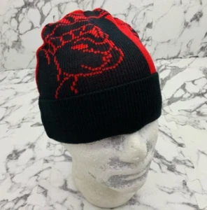 Gorros Studio by Southpole para hombre rojos | puños negros nuevos con etiquetas - Imagen 1 de 6