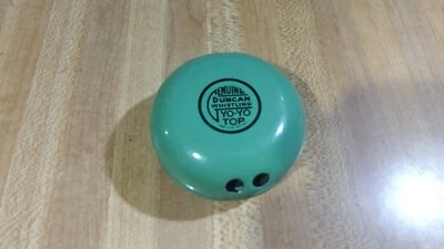 #1 Vintage Duncan Green Tin Whistling YoYo,60's,rare! - Image 1 of 4