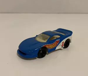 1993 Mattel Hot Wheels #1 Blue McDonald's Happy Meal Car - Picture 1 of 12