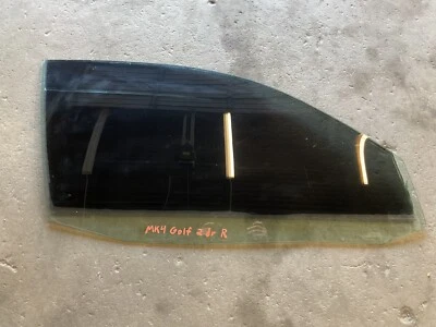 99-06 Volkswagen MK4 Golf GTI 2 puertas ventana derecha puerta cristal 1J3845202G MK4 GS1 Foto 1 de 3