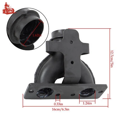 1262138-489 colector de escape nuevo para Polaris Ranger Crew XP 800 2010-2013 2014 Foto 1 de 4