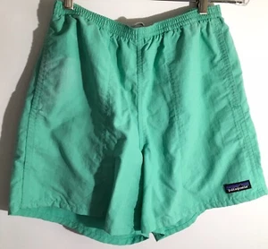 Patagonia Baggies Men's Size Small Fresh Teal Nylon Swimming Outdoor Shorts - Picture 1 of 5