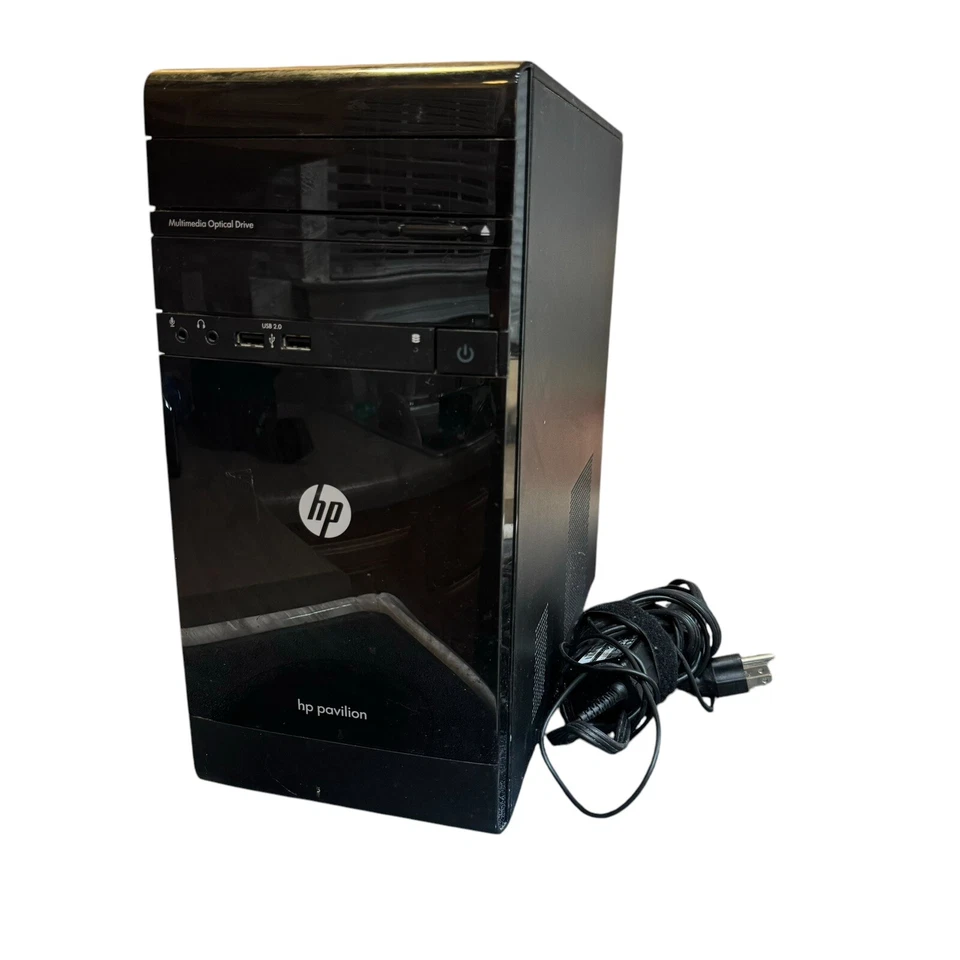 PC de escritorio HP Pavilion p2-1124, Windows 10Home, 500 GB, 4 GB de memoria, 64 bits Foto 1 de 4