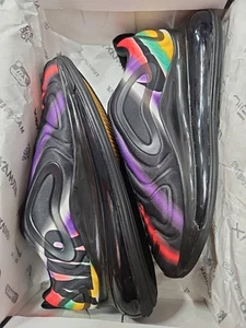 Zapatillas deportivas para mujer Nike Air Max 720 AR9293-023 negras multicolor talla 7,5 - Imagen 1 de 9