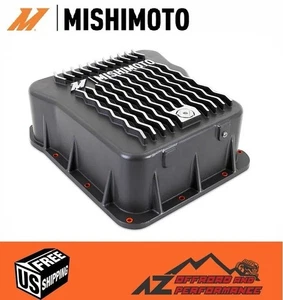 Mishimoto Aluminum Transmission Pan for '01-'19 Chevy GMC Duramax 6.6L Diesel - Picture 1 of 15