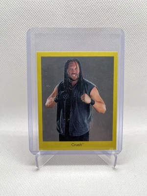 Tarjeta de juego de trivia CRUSH de colección 1997 Cardinal WWF luchador profesional WWE Foto 1 de 2